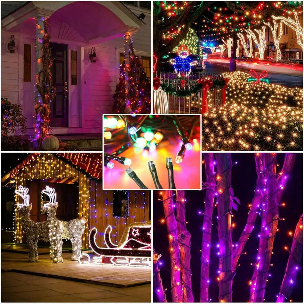 LED Outdoor Solar Fairy Lights - 12m, 100 LED
