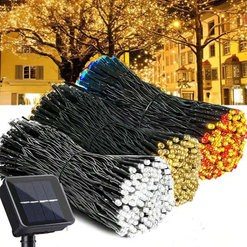 LED Outdoor Solar Fairy Lights - 12m, 100 LED