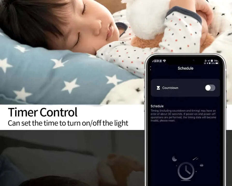 LED Smart Colour Changing Bulb - RGB - Bluetooth Controlled - 15W