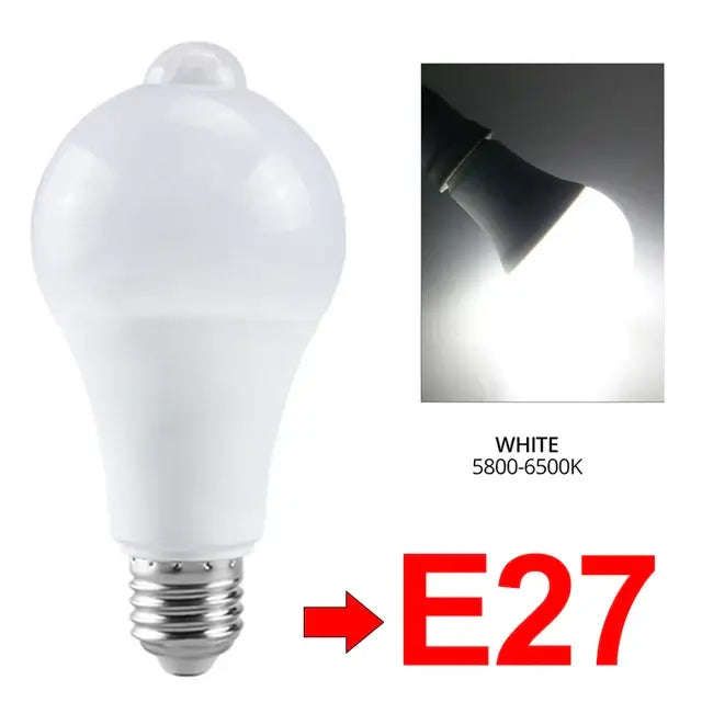 PIR Motion Sensor LED Light Bulb - 18W