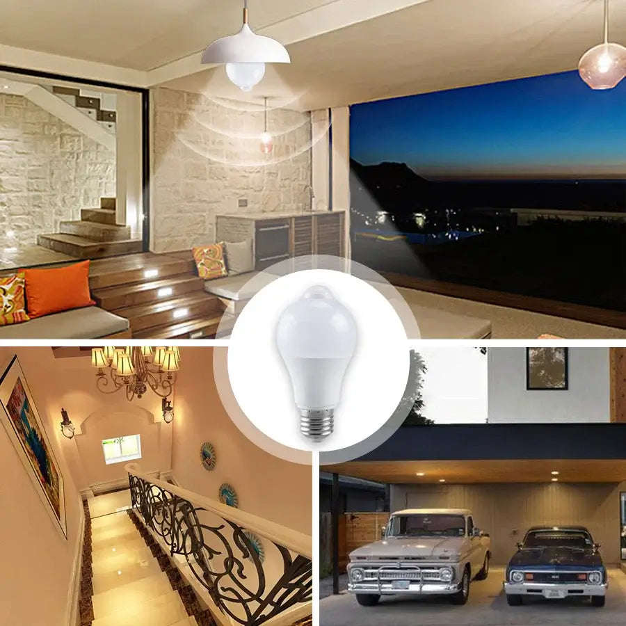 PIR Motion Sensor LED Light Bulb - 18W