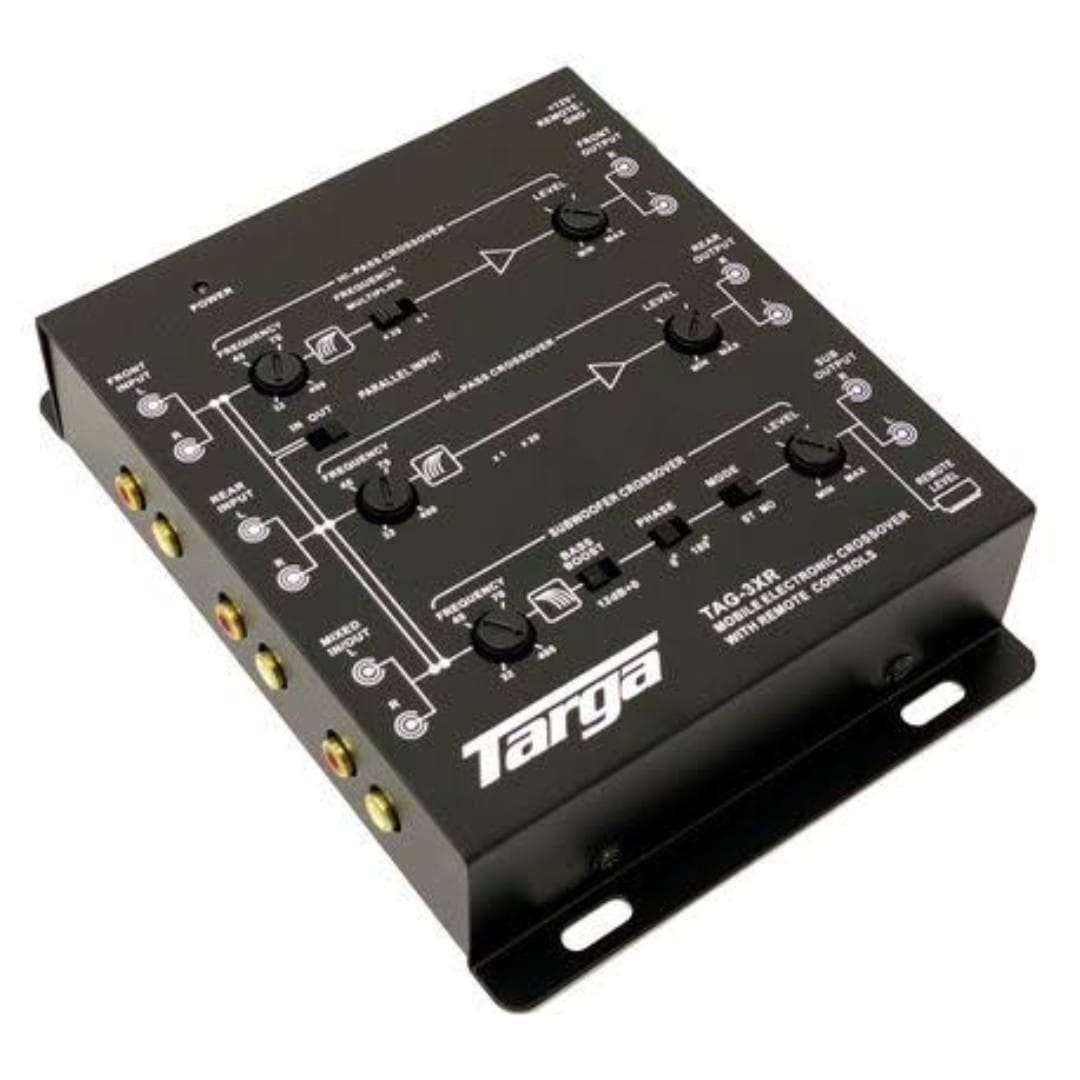 Targa TAG-3XR 3-Way Audio Crossover With Remote