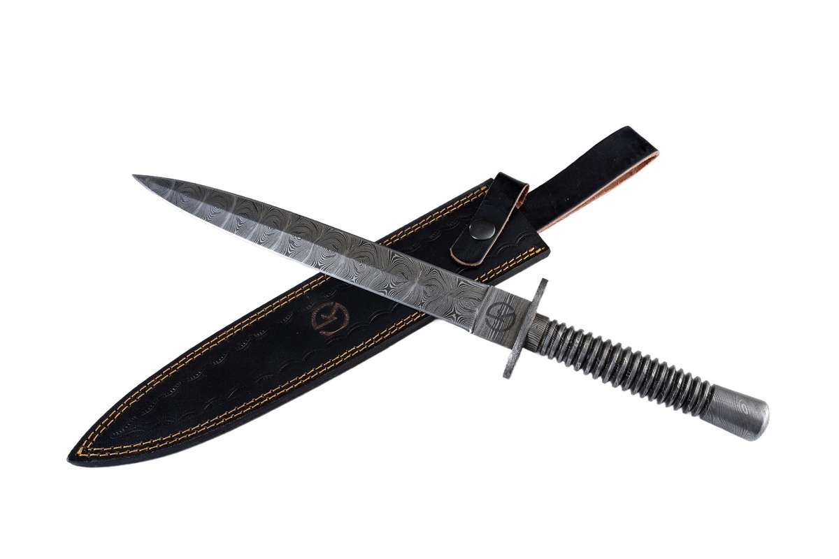 Handmade Damascus Dagger - SCZ-703