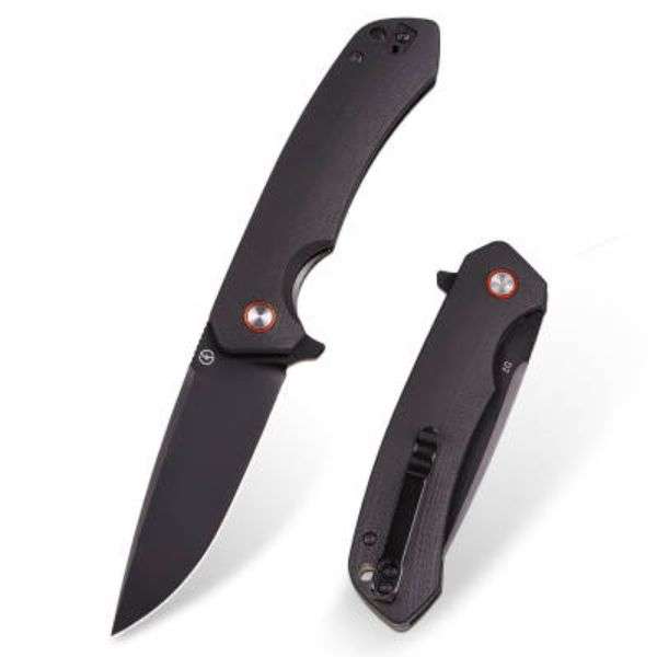 Koch - Liner Lock D2 Blade, G10 Handle Folding Knife - QYG3301 (1)