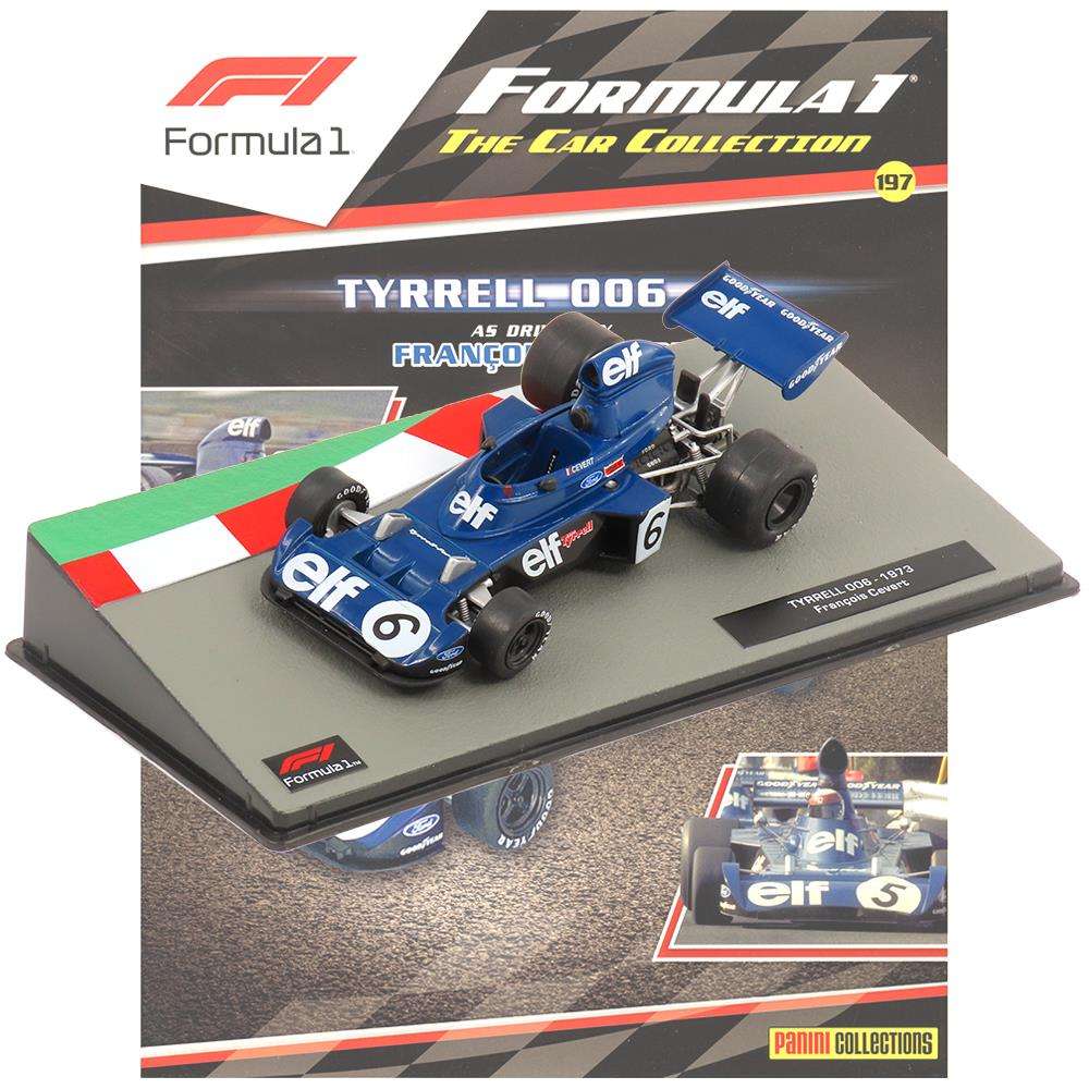 Formula 1 Car Collection - Tyrrell 006 1973 - Issue 197 with Magazine