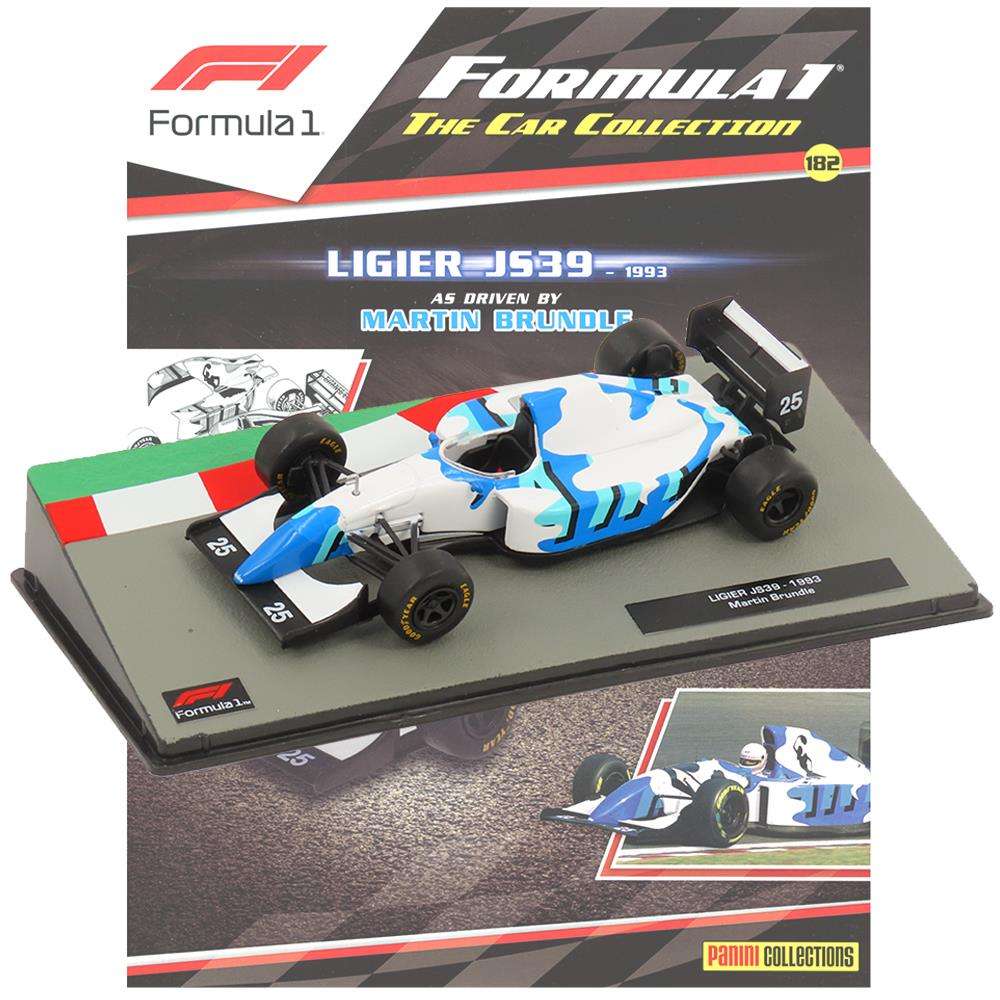 Formula 1 Car Collection - Ligier JS39 1993 - Issue 182 with Magazine