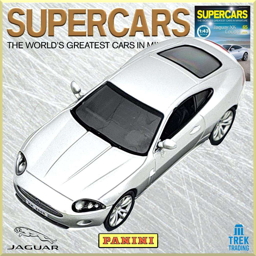 Supercars Collection 65 - Jaguar XK Coupé 2006 with Magazine