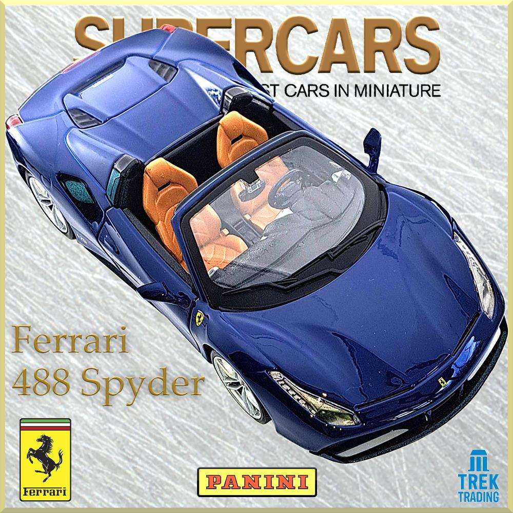 Supercars Collection 702 - Special Edition 1:24 scale Ferrari 488 Spider - 1950