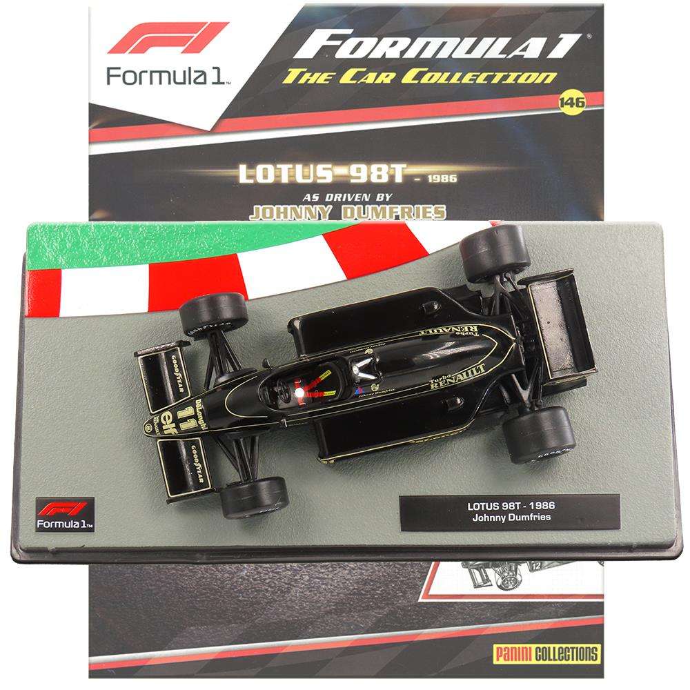 Formula 1 Car Collection - Lotus 98T 1986 - 146 with Magazine