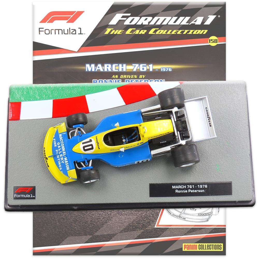 Formula 1 Car Collection - March 761 1976 - Issue 158 with Magazine