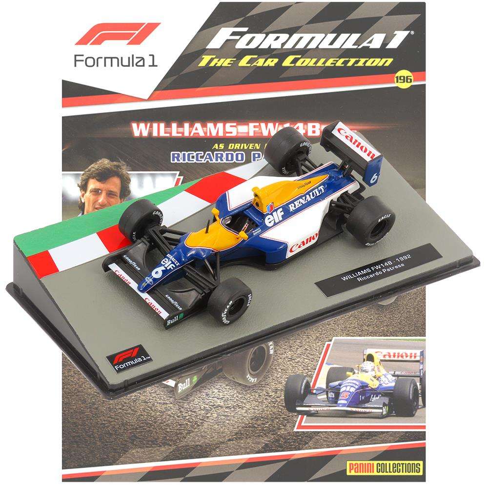 Formula 1 Car Collection - Williams FW148 1992 - Issue 196 with Magazine
