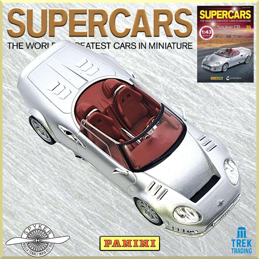 Supercars Collection 35 - Spyker C8 Double 12S Spyder with Magazine