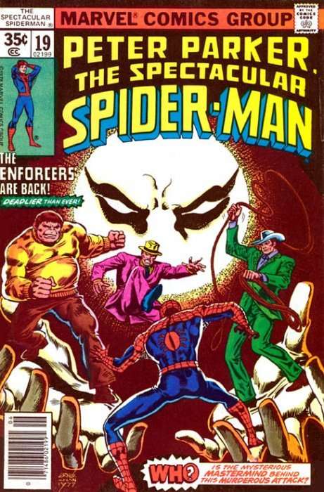 Spectacular Spider-Man 19, FN, Price stamp on Cover