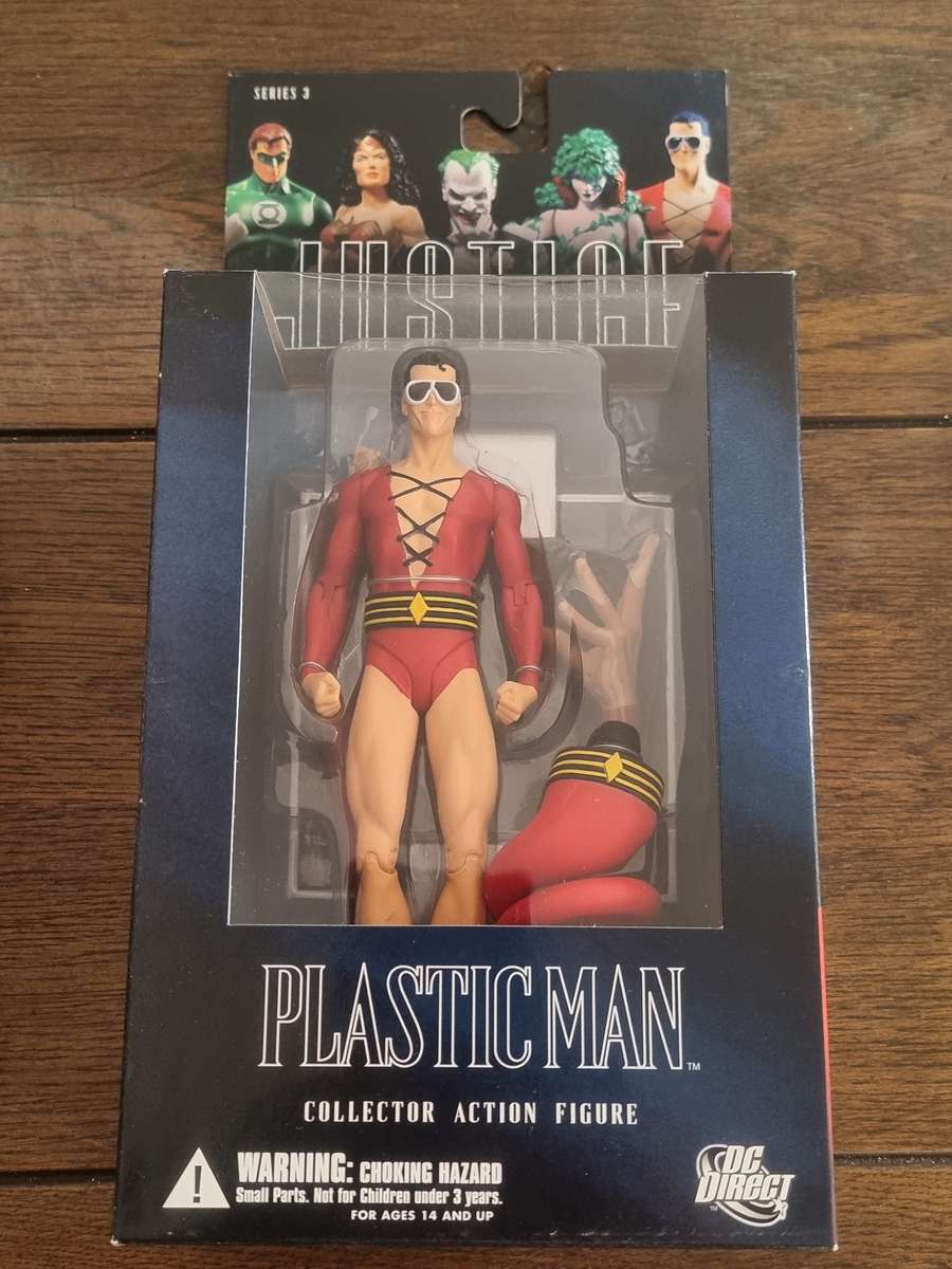DC Direct Justice Figures, Alex Ross, Plastic Man