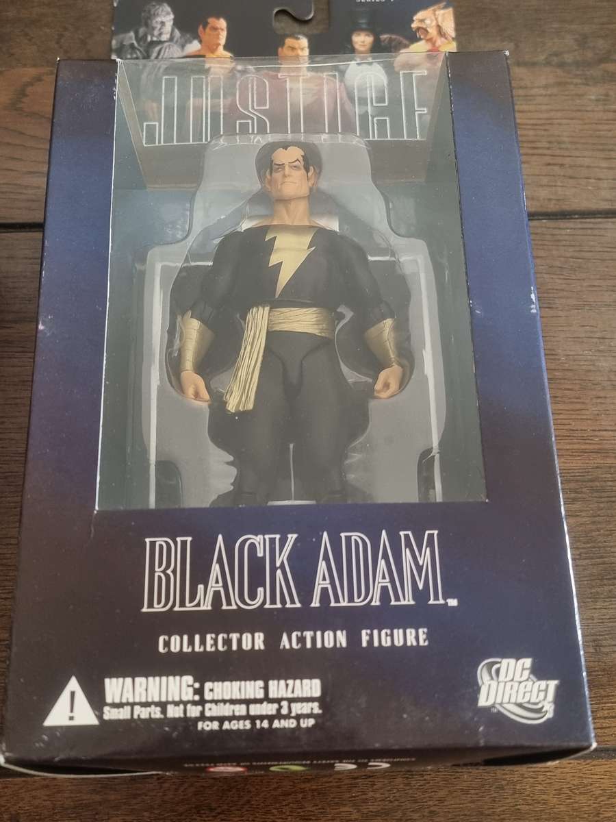DC Direct Justice Figures, Alex Ross, Black Adam