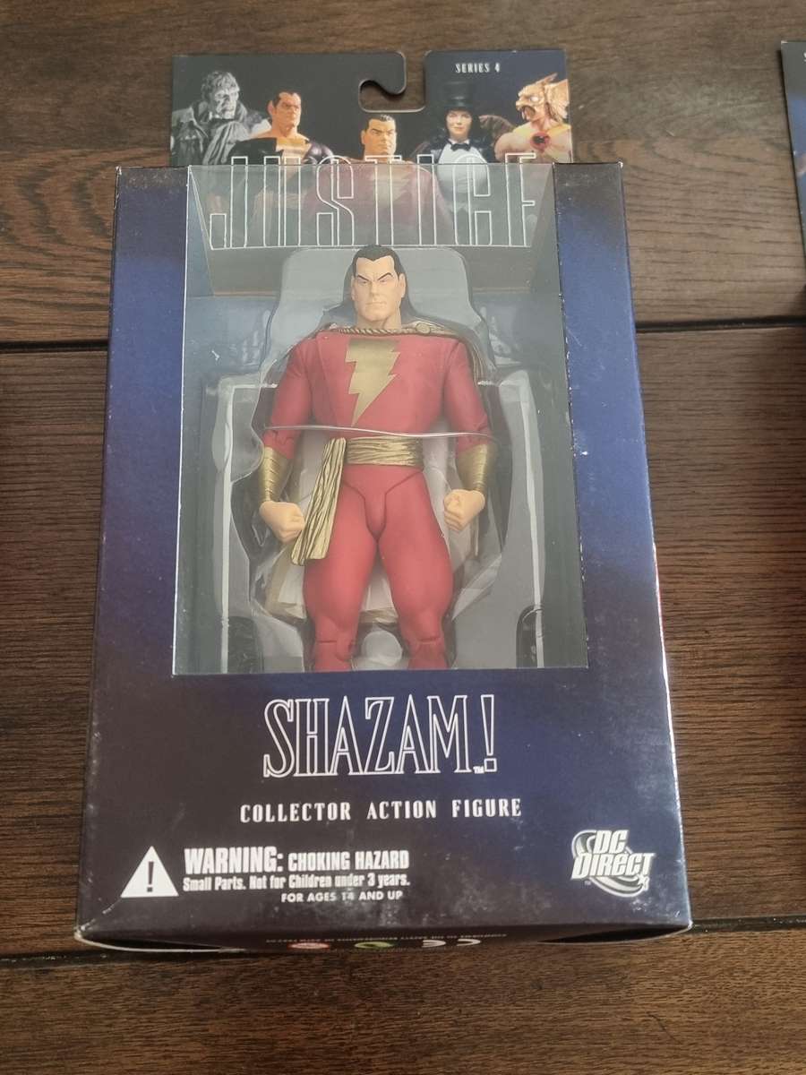 DC Direct Justice Figures, Alex Ross, Shazam
