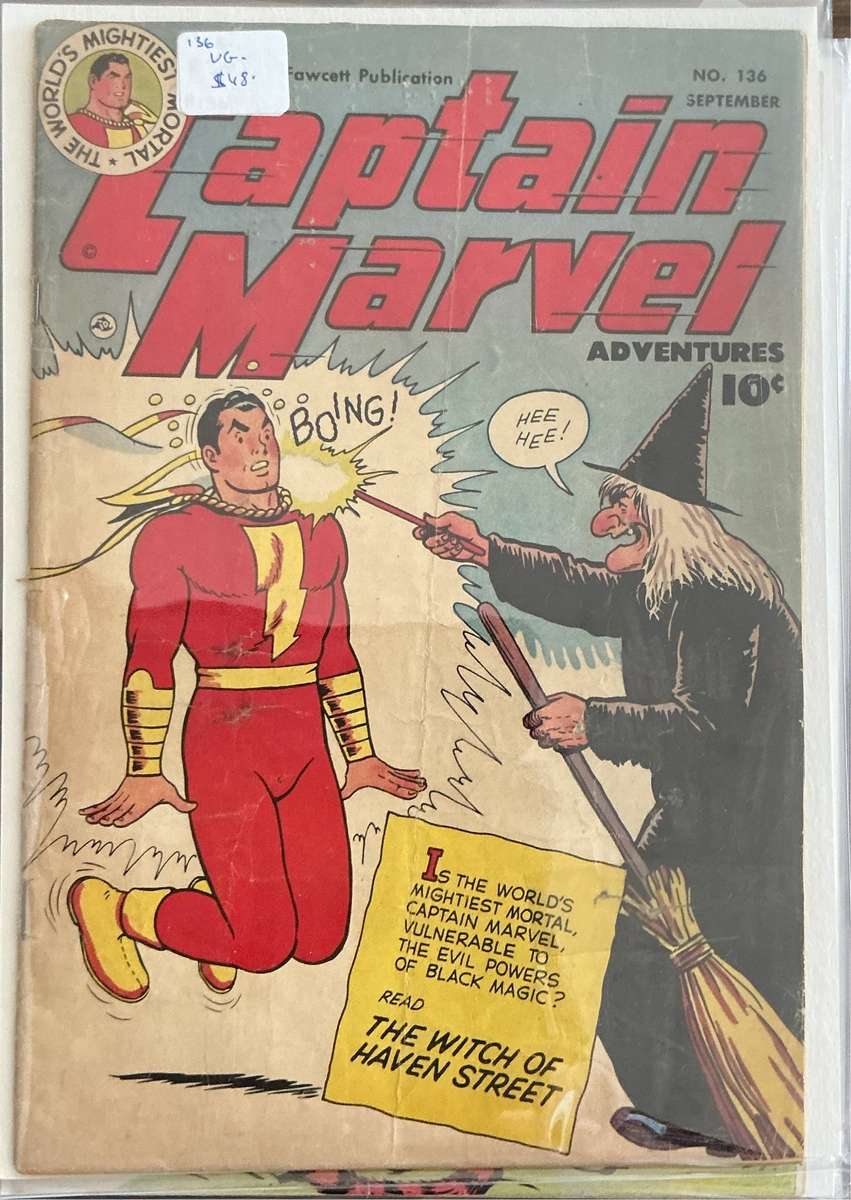 Captain Marvel Adventures 136, VG