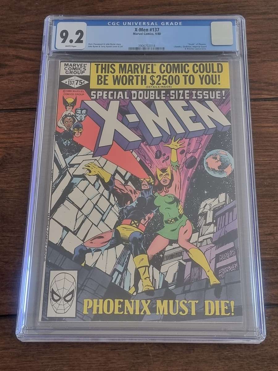 X-men 137, CGC 9.2 Death of Phoenix