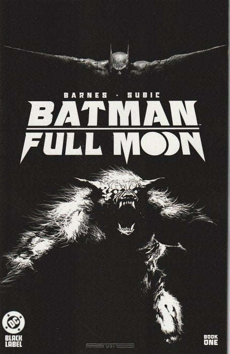 Batman: Full Moon 1, Glow in the Dark Cover