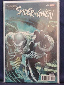 Spider-Gwen 24, Venomized Variant 1st App Gwenom