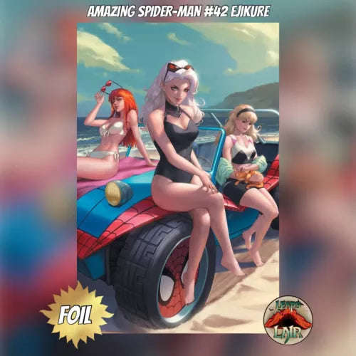 Amazing Spider-Man 42, EJIKURE FOIL Megacon Virgin Variant, NM