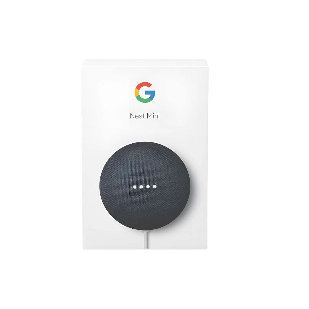 Google Nest Mini (2nd Generation) Smart Speaker - Charcoal