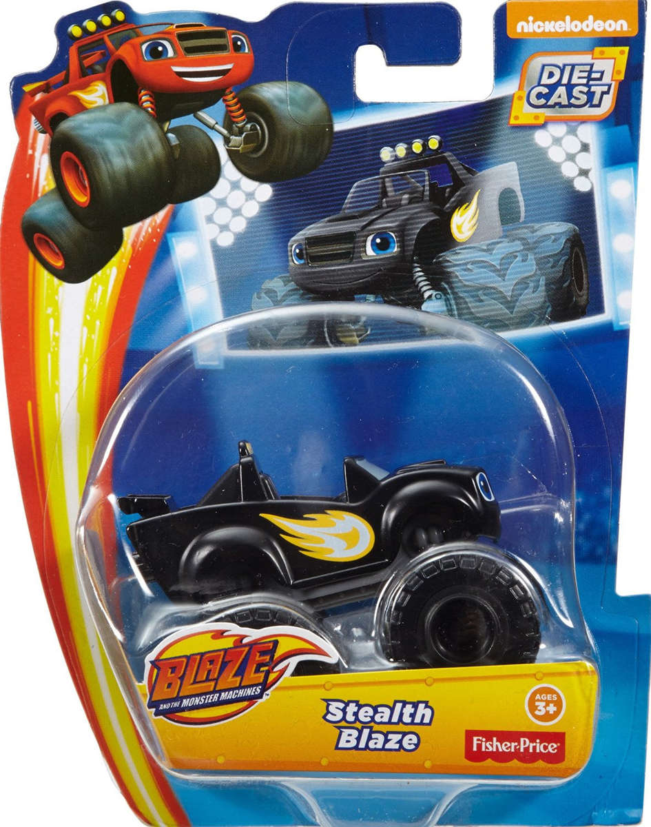 Fisher-Price Nickelodeon Blaze and the Monster Machines Die Cast - Stealth Blaze