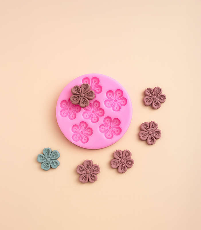 Silicone Mould - Sakura Bloom (6 Cavity)