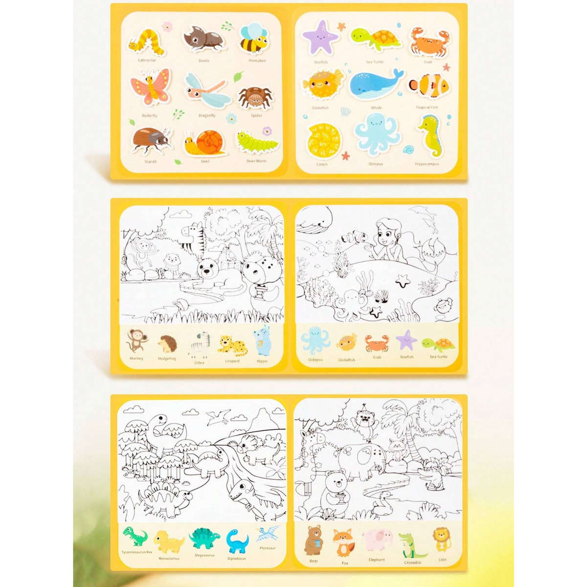 Montessori Quiet Book for Toddlers | Traffic & Animal Busy Book SA