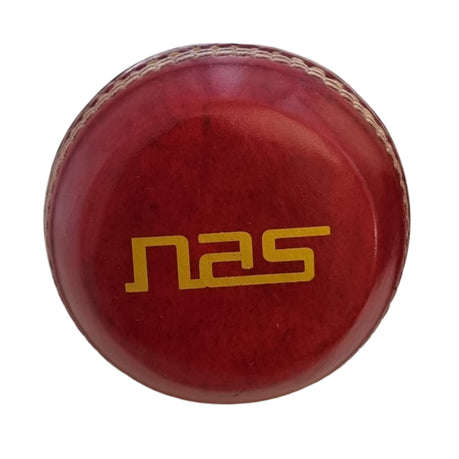 NAS Aggot Cricket Skill Coaching Seam Training Leather Ball - 140 grams