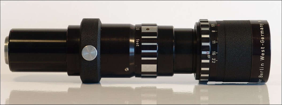 LEICA M39 SCREW MOUNT TELE LENS PIESKER 5.5/400mm PICON