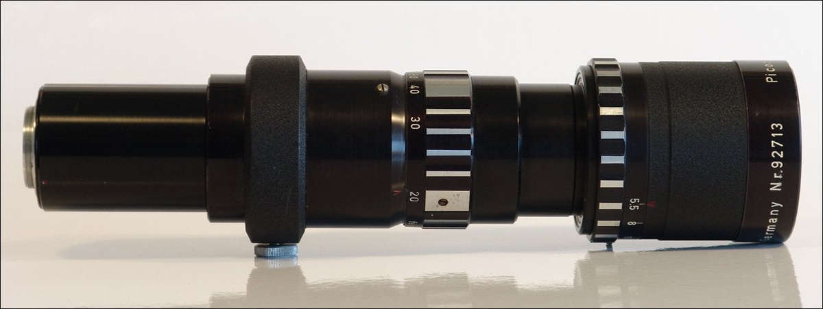 LEICA M39 SCREW MOUNT TELE LENS PIESKER 5.5/400mm PICON