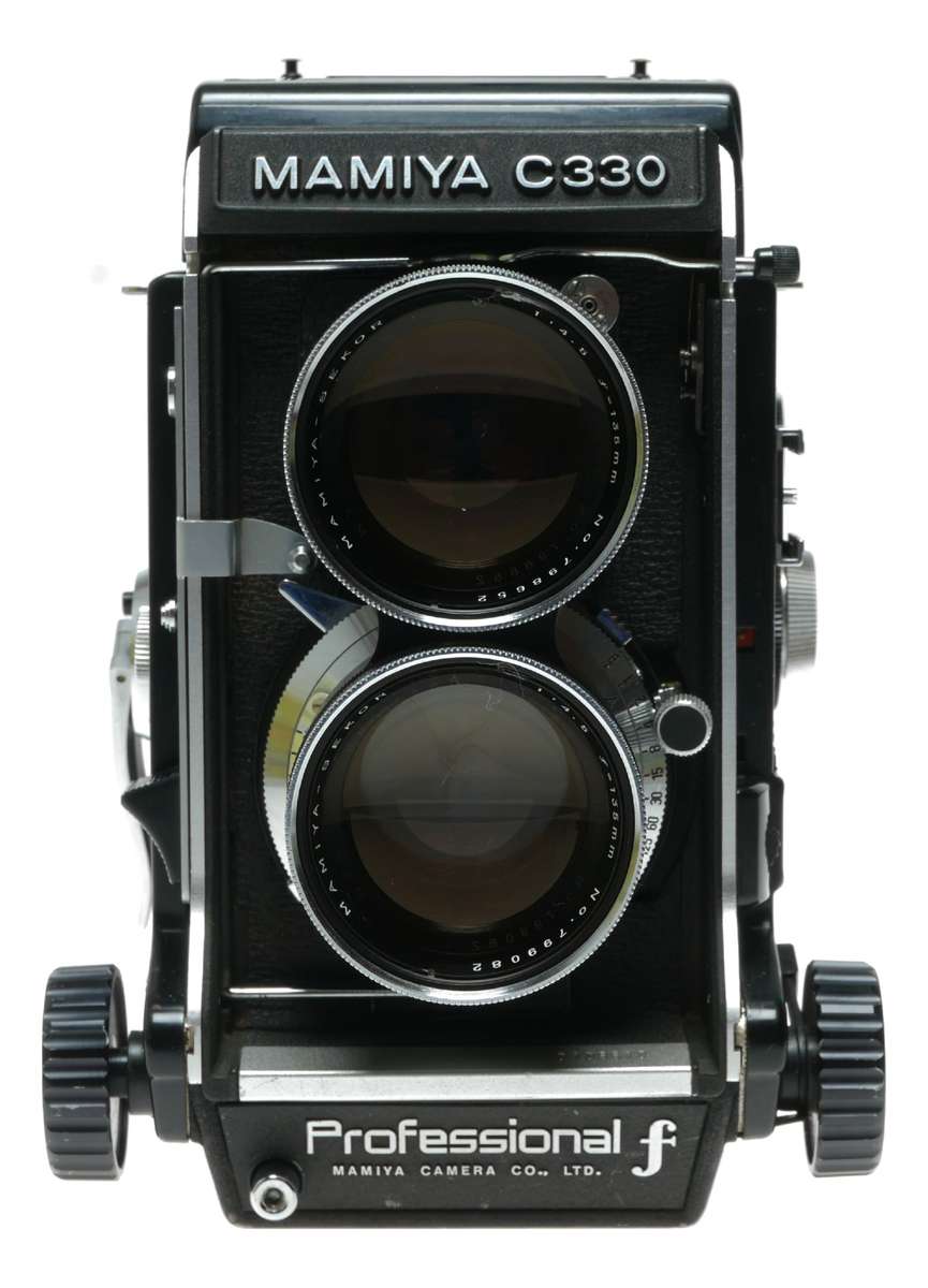 Mamiya C330 TLR Camera with Mamiya-Sekor 135mm f/4.5 Lens