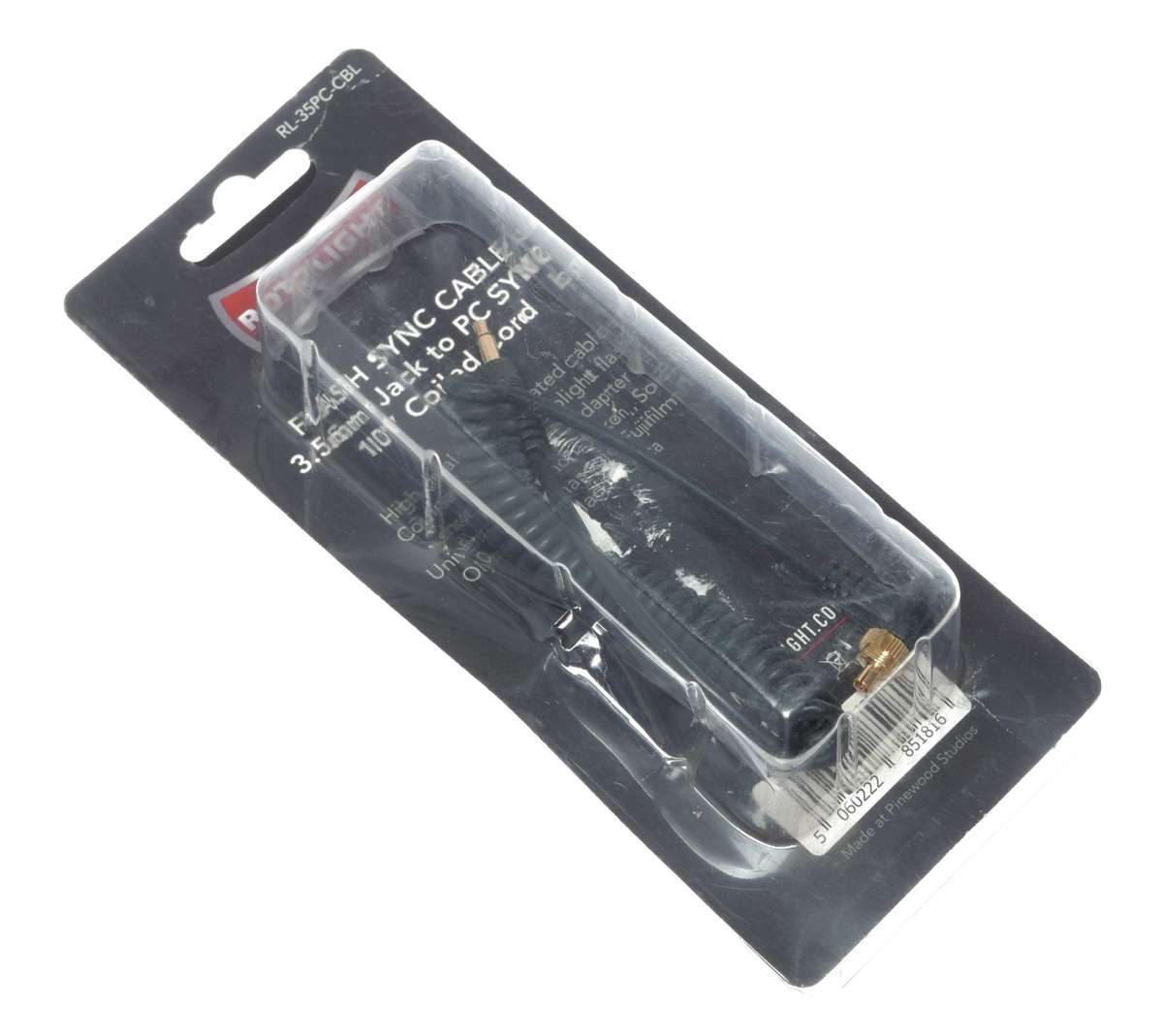 Rotolight RL-35PC-CBL Flash Sync Cable 3.5mm to PC Sync