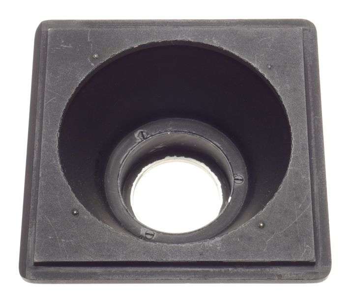 Universal recessed camera lens board 9.5x9.5cm large format film photography