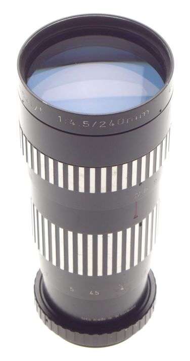 Enna tele-Ennalyt 1:4.5/240mm lens keeper 42mm thread mount