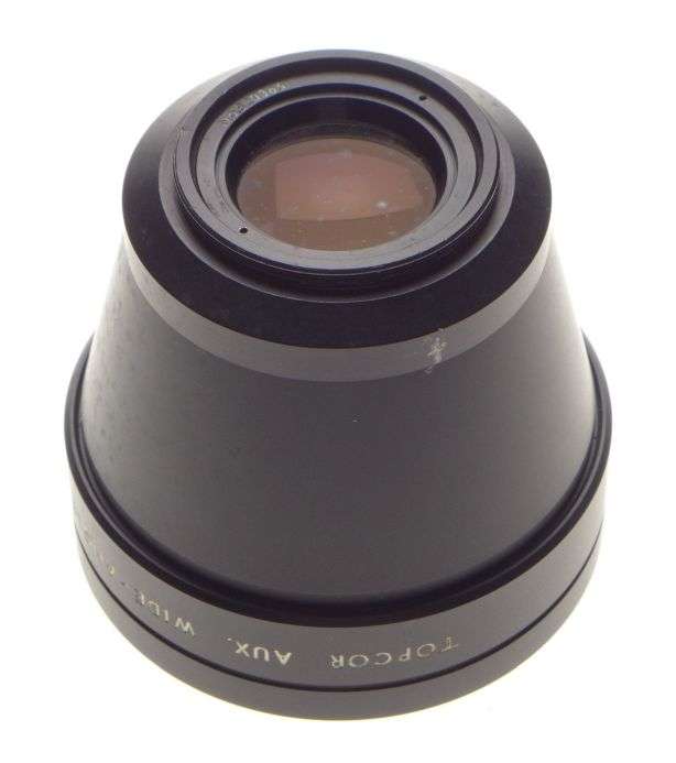 Tokyo Kogaku Topcon Topcor Aux. Wide-angle Lens 3.7cm 1:4 Rare Needs Clean