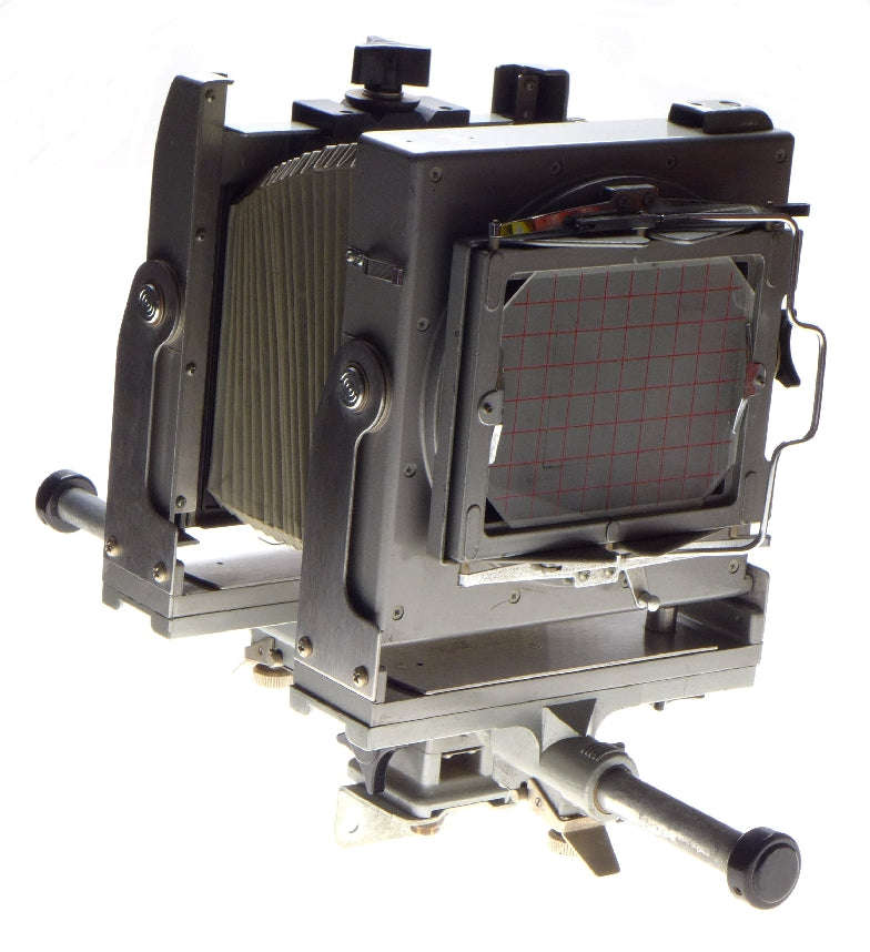 Calumet large format 4x5 cc400 monorail bellows camera schneider symmar-s