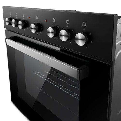 Hisense - 600mm Under-counter Oven & Hob Set-Black - H60BISPB