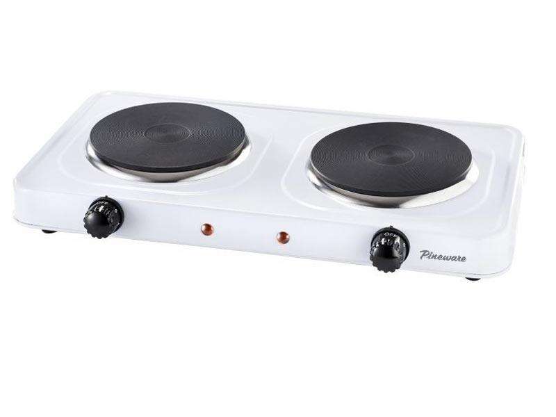 Pineware Solid Double Hotplate (PDSDH03)