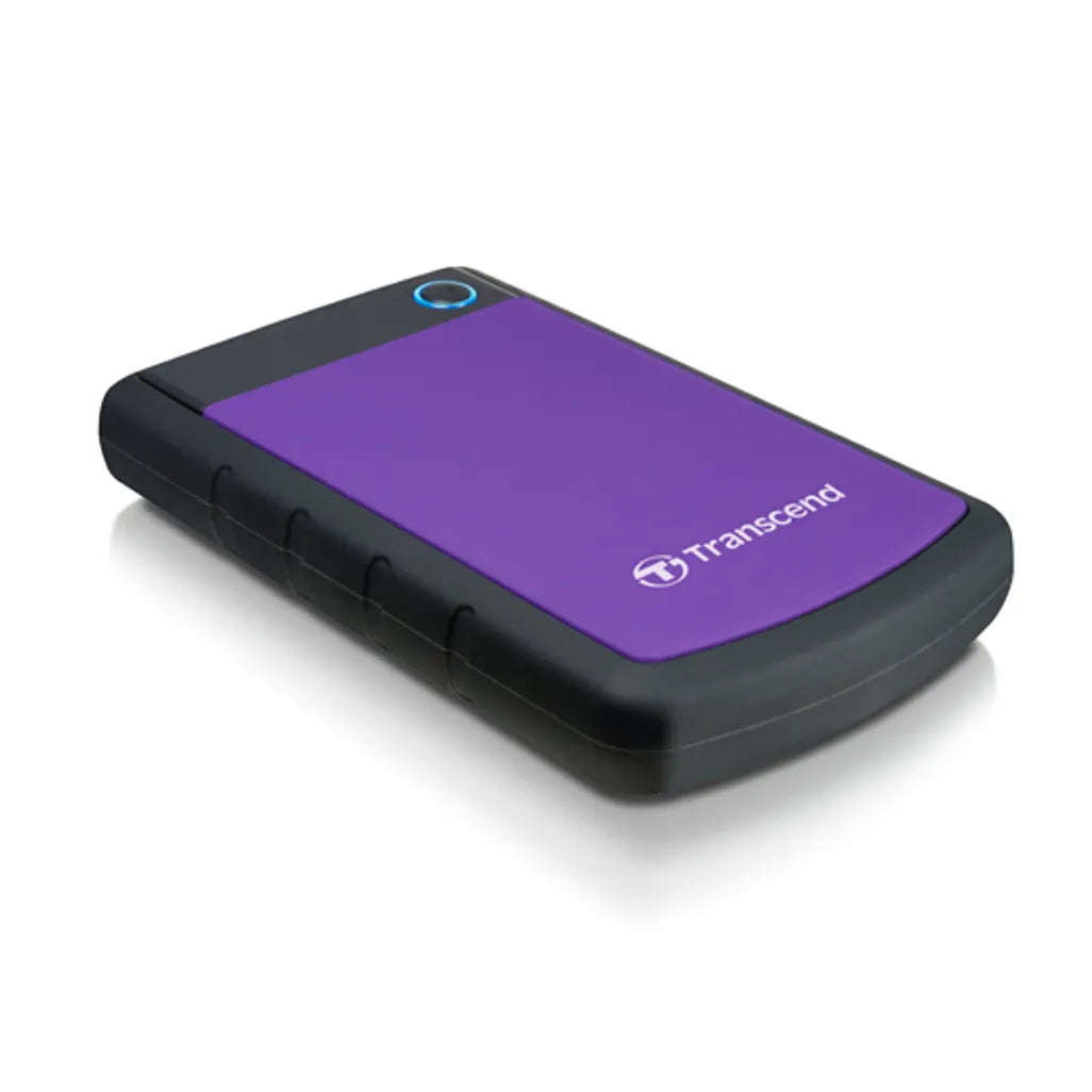 Transcend StoreJet 25H3 2TB Purple, 2 TB, 2.5", 3.2 Gen 1 (3.1 Gen 1), 5400 RPM, Black, Purple