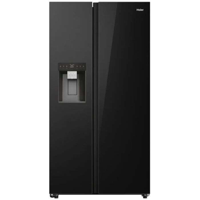 Haier 573l Black Side By Side Fridge - HRF-768VNWIGBL