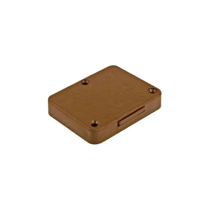 Plastic Lock, Brown Plastic, 20mm