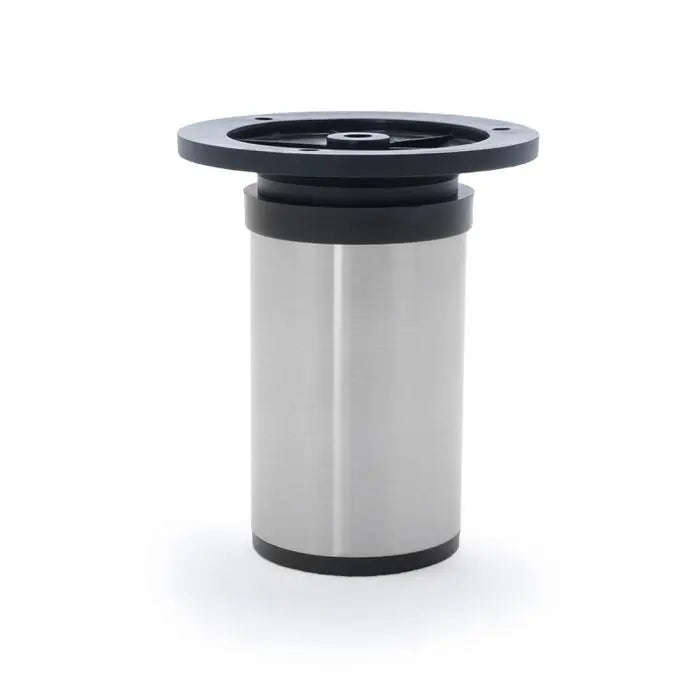 Top Adjustable Leg, H80mm x 50mm, Brushed Satin Nickel