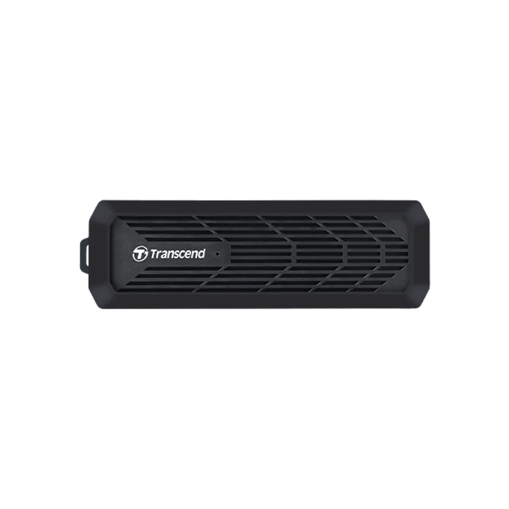 Transcend TS-CM10G, SSD enclosure, M.2, PCI Express, Serial ATA, 10 Gbit/s, USB connectivity, Black