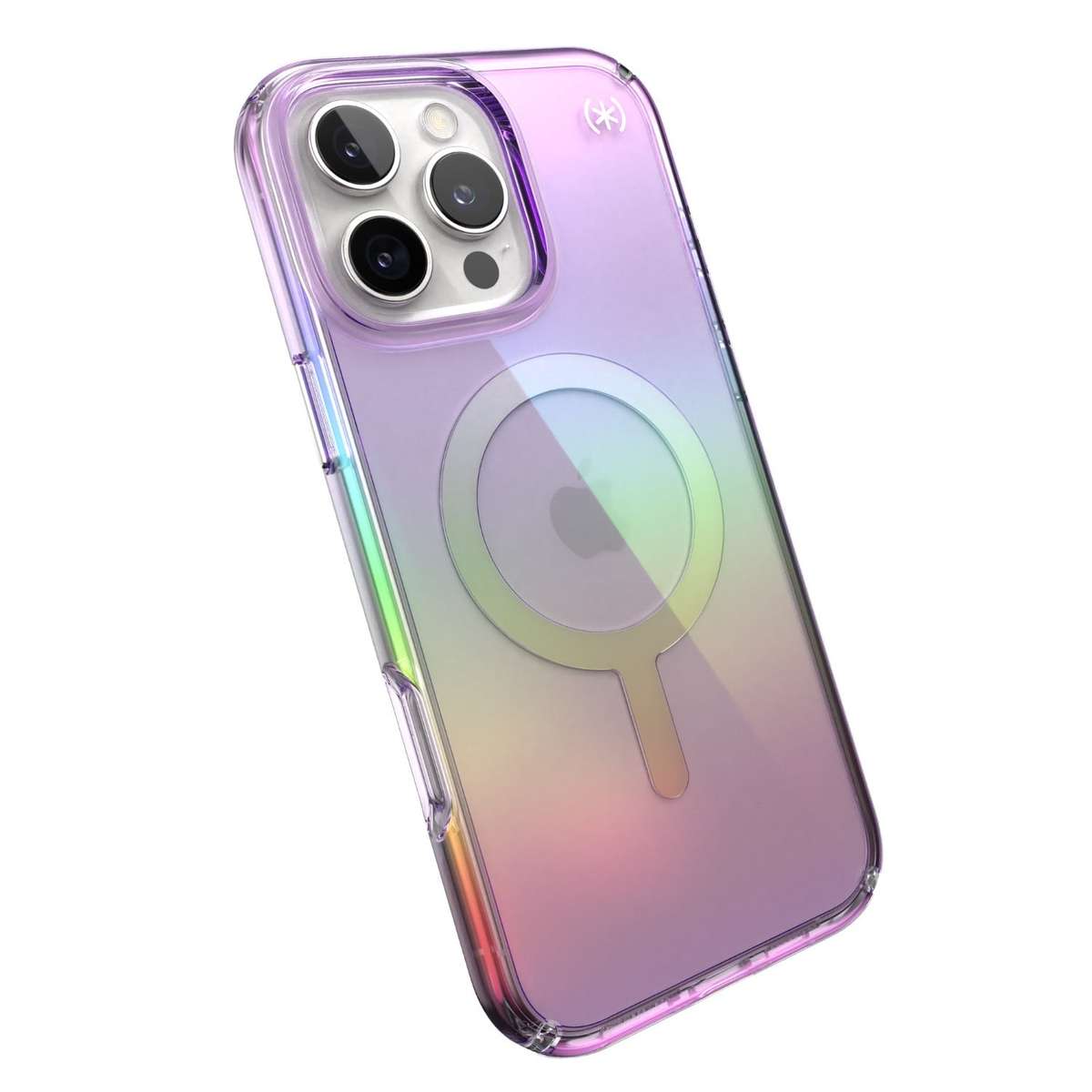 Speck Presidio Luxp MagSafe Case - Apple iPhone 16 Pro Max - Amazing Purple & Clear