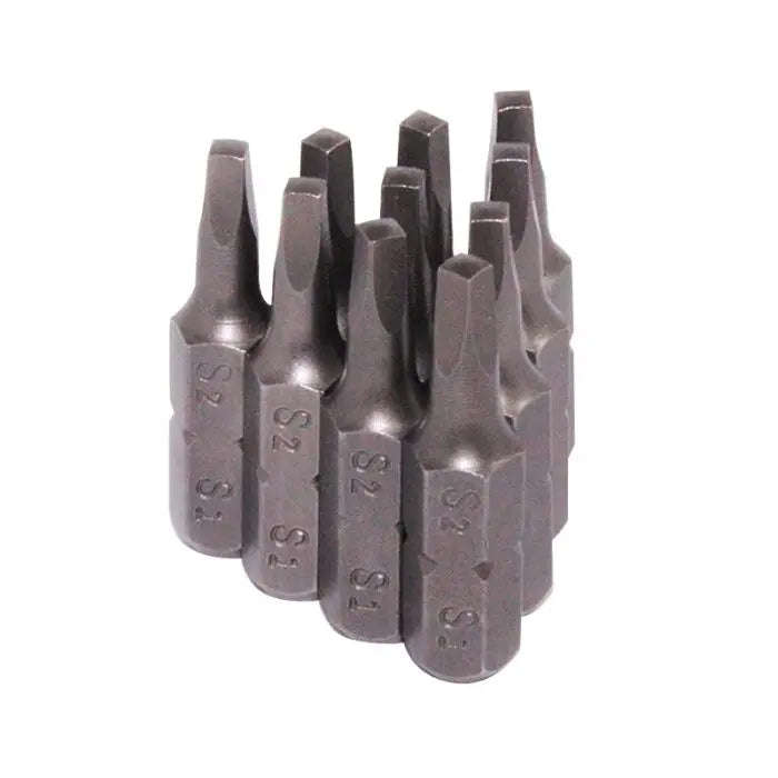 Square Bits, No.1 x 25mm, 10 Pieces