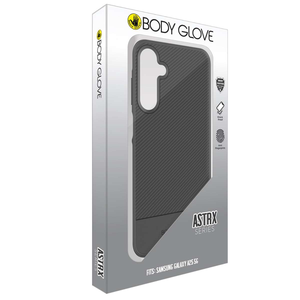 Body Glove Astrx Case - Samsung Galaxy A25 5G - Black