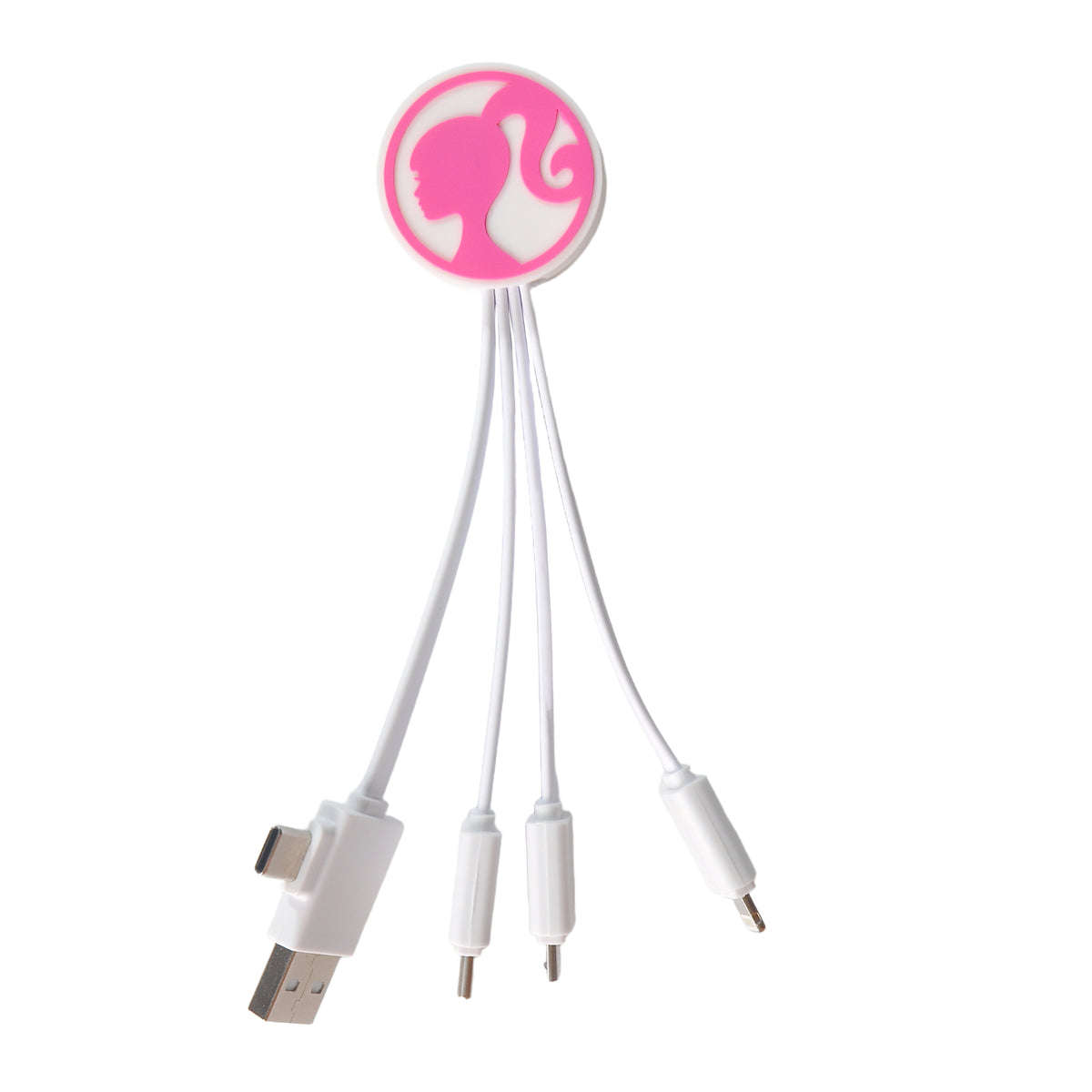 Barbie 5-In1 Cable - White