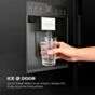 Haier 573l Black Side By Side Fridge - HRF-768VNWIGBL